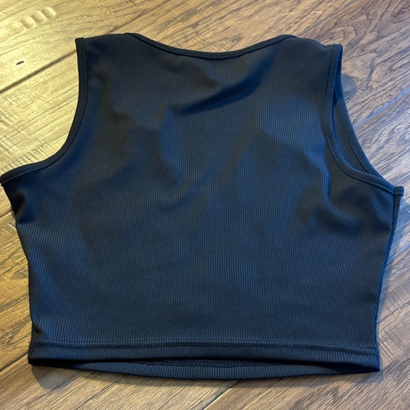 SHEIN F Around and Find Out Black Graphic Tank Top - Picture 4 of 5